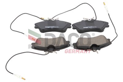 Bremžu uzliku kompl., Disku bremzes DACO 320608