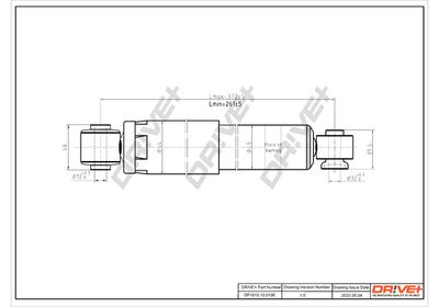Amortizators Dr!ve+ DP1610.10.0196