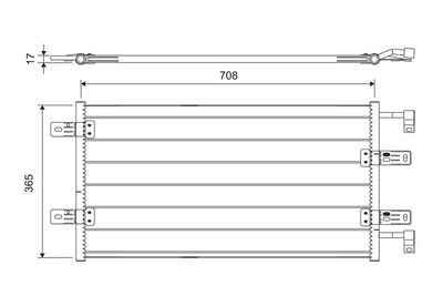 Конденсатор, кондиционер VALEO 817645