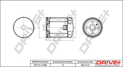 Масляный фильтр Dr!ve+ DP1110.11.0269