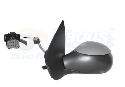 Ārējais atpakaļskata spogulis VAN WEZEL 4028828