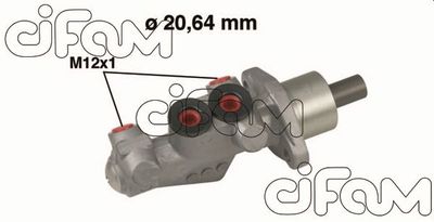 Galvenais bremžu cilindrs CIFAM 202-584