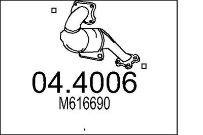 Катализатор MTS 04.4006