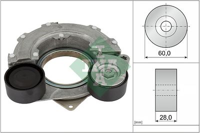 Siksnas spriegotājs, Ķīļsiksna Schaeffler INA 534 0736 10