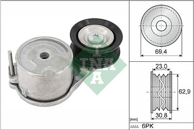 Siksnas spriegotājs, Ķīļsiksna Schaeffler INA 534 0915 10