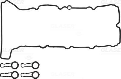 Комплект прокладок, крышка головки цилиндра GLASER V38782-00