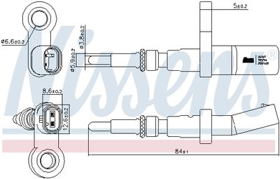 Devējs, Dzesēšanas šķidruma temperatūra NISSENS 207017