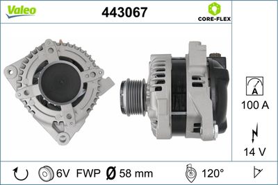 Ģenerators VALEO 443067