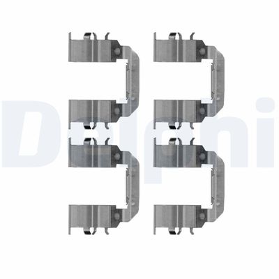 Piederumu komplekts, Disku bremžu uzlikas DELPHI LX0510