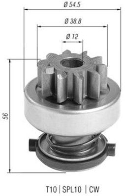 Zobrats, Starteris MAGNETI MARELLI 940113020397