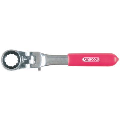 Uzgriežņu atslēga ar pārslēdzamu sprūdmehānismu KS TOOLS 918.3507