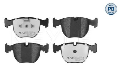 Bremžu uzliku kompl., Disku bremzes MEYLE 025 214 8619/PD
