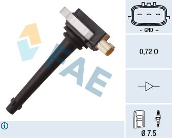 Aizdedzes spole FAE 80330