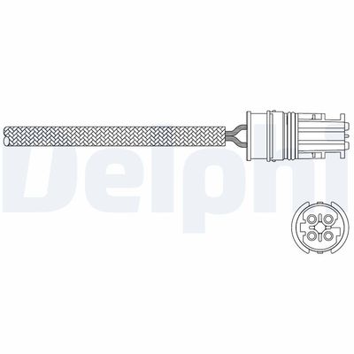 Лямбда-зонд DELPHI ES11051-12B1