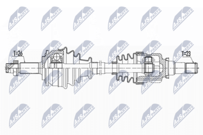 Приводной вал NTY NPW-TY-163
