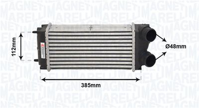 Интеркулер MAGNETI MARELLI 351319205090