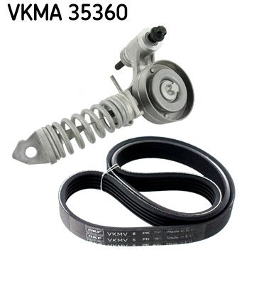 Поликлиновой ременный комплект SKF VKMA 35360