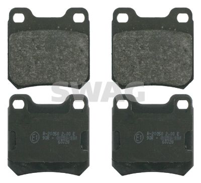 Bremžu uzliku kompl., Disku bremzes SWAG 40 91 6133