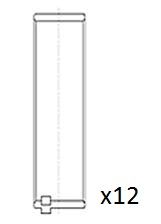 Шатунный подшипник FAI AutoParts BB2077-STD