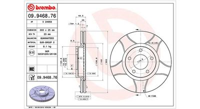 Bremžu diski MAGNETI MARELLI 360406056805