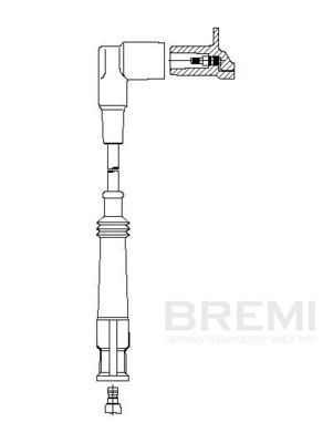 Провод зажигания BREMI 126/55