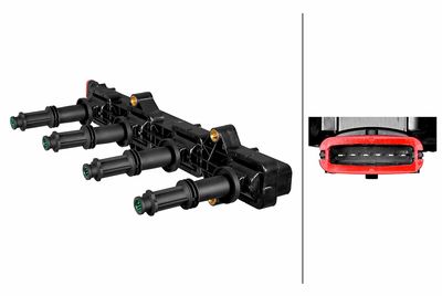 Катушка зажигания HELLA 5DA 358 290-391