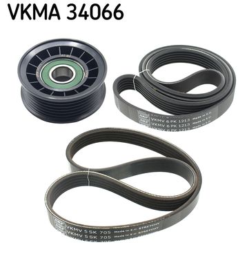 Поликлиновой ременный комплект SKF VKMA 34066