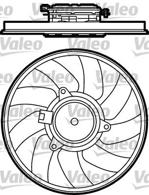 Ventilators, Motora dzesēšanas sistēma VALEO 696030