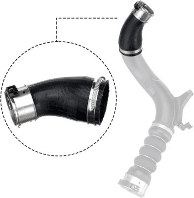 Трубка нагнетаемого воздуха GATES 09-1385