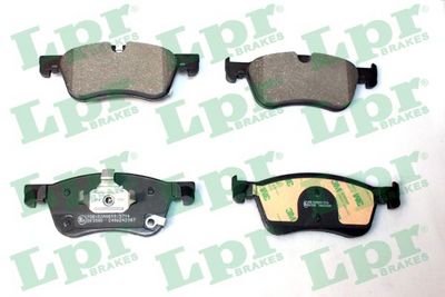Bremžu uzliku kompl., Disku bremzes LPR 05P2387