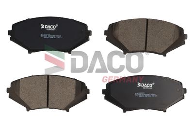 Bremžu uzliku kompl., Disku bremzes DACO 322223