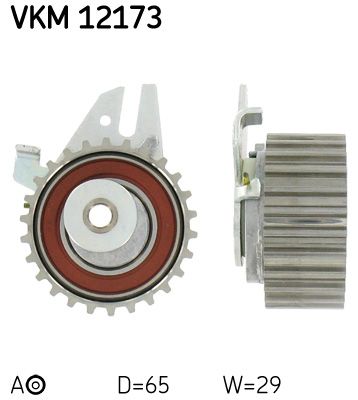 Натяжной ролик, ремень ГРМ SKF VKM 12173