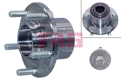 Riteņa rumbas gultņa komplekts Schaeffler FAG 713 6157 60