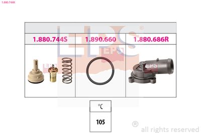 Termostats, Dzesēšanas šķidrums EPS 1.880.744K
