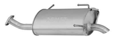 Глушитель выхлопных газов конечный ASMET 14.041