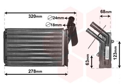 Siltummainis, Salona apsilde VAN WEZEL 43006048