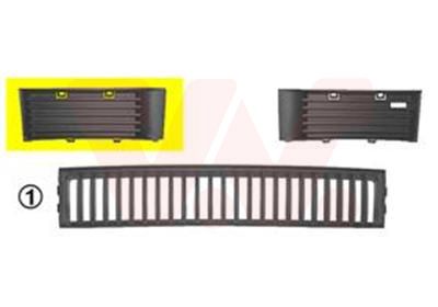 VAN WEZEL 7625592 Ventilatora reste, Bampers