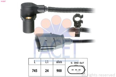 Датчик импульсов FACET 9.0267