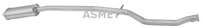 Средний глушитель выхлопных газов ASMET 08.060