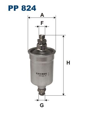 Degvielas filtrs FILTRON PP 824