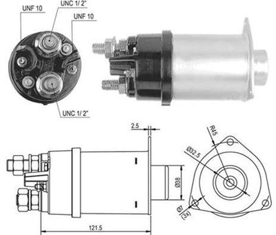 Ievilcējrelejs, Starteris MAGNETI MARELLI 940113050515