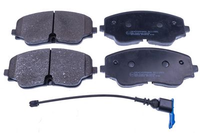 Bremžu uzliku kompl., Disku bremzes DENCKERMANN B111681