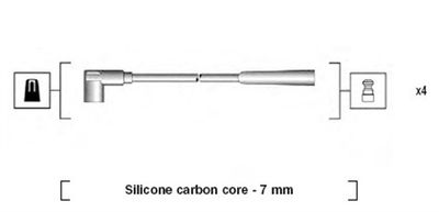 Комплект проводов зажигания MAGNETI MARELLI 941085180570