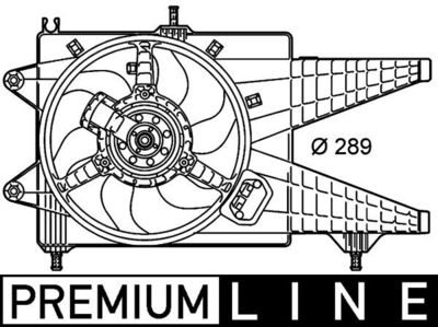 Ventilators, Motora dzesēšanas sistēma MAHLE CFF 156 000P