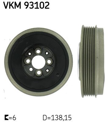Ременный шкив, коленчатый вал SKF VKM 93102