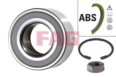 Комплект подшипника ступицы колеса Schaeffler FAG 713 6307 60