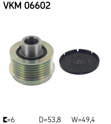 Ģeneratora brīvgaitas mehānisms SKF VKM 06602