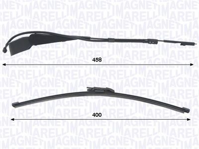 Комплект рычагов стеклоочистителя, система очистки стекол MAGNETI MARELLI 000723180457