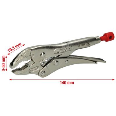 Клещи кузовного ремонта KS TOOLS 115.1031