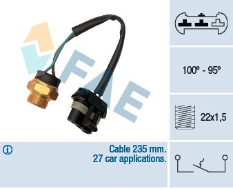Termoslēdzis, Radiatora ventilators FAE 36210